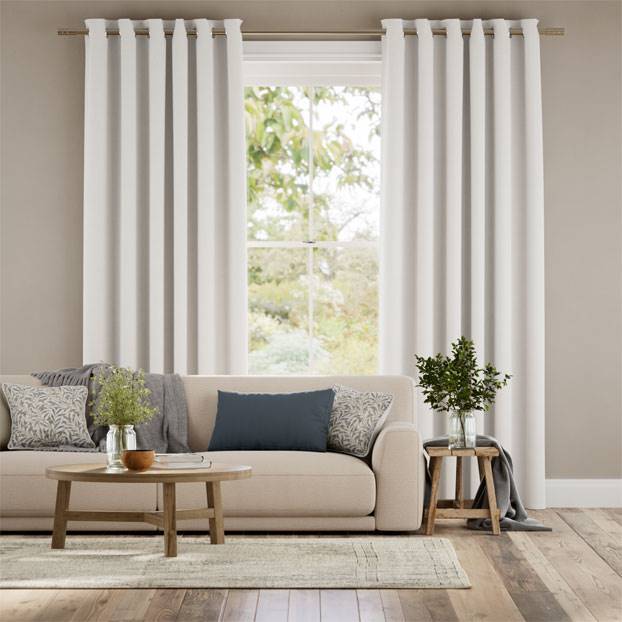 Bijou Linen Alabaster Curtains thumbnail image